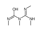 Urea, N,N-dimethyl-N-[(methylamino)(methylimino)methyl]- (9CI) structure