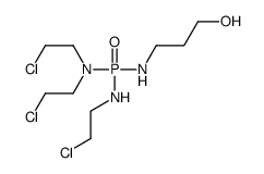 3-[[bis(2-chloroethyl)amino-(2-chloroethylamino)phosphoryl]amino]propan-1-ol Structure