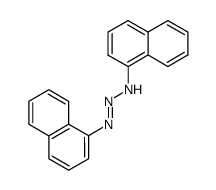 1,3-di-[1]naphthyl-triazene结构式