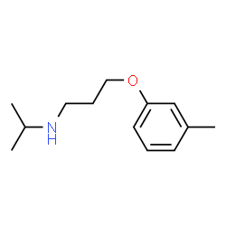 Propylamine, N-isopropyl-3-(m-tolyloxy)- (8CI) picture