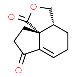 1H,7H-Indeno[3a,4-c]furan-1,7-dione,3,3a,4,5,8,9-hexahydro-,(3aR,9aR)-rel-(9CI) structure