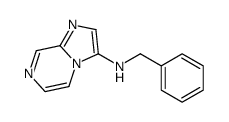 N-benzylimidazo[1,2-a]pyrazin-3-amine结构式