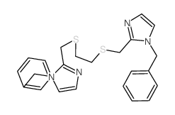 1-benzyl-2-[2-[(1-benzylimidazol-2-yl)methylsulfanyl]ethylsulfanylmethyl]imidazole picture