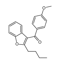 (2-丁基苯并呋喃-3-基)(4-甲氧基苯基)甲酮图片