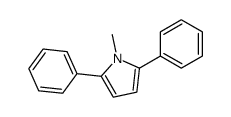 1-methyl-2,5-diphenylpyrrole结构式