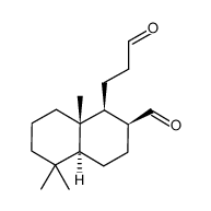 14,15,16-trinor-labdane-13,17-dial结构式