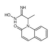 alpha-Methyl oxo-2 2H-quinoleine-1 acetamidoxime [French]结构式