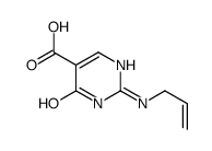 5-Pyrimidinecarboxylic acid, 1,4-dihydro-4-oxo-2-(2-propenylamino)- (9CI)结构式