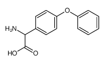 氨基-(4-苯氧基-苯基)-乙酸结构式