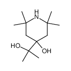 2,2,6,6-tetramethyl-4-hydroxy-4-(1-hydroxy-1-methylethyl)piperidine Structure