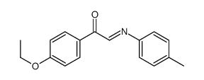 1-(4-ethoxyphenyl)-2-(4-methylphenyl)iminoethanone Structure