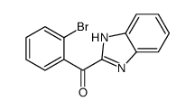 1H-benzimidazol-2-yl-(2-bromophenyl)methanone Structure