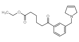 ETHYL 6-OXO-6-[3-(3-PYRROLINOMETHYL)PHENYL]HEXANOATE图片