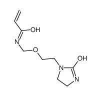 N-[[2-(2-oxoimidazolidin-1-yl)ethoxy]methyl]acrylamide structure