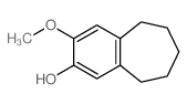 5H-Benzocyclohepten-2-ol,6,7,8,9-tetrahydro-3-methoxy- picture