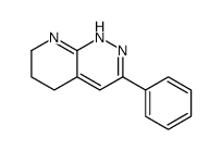 3-phenyl-5,6,7,8-tetrahydropyrido[2,3-c]pyridazine结构式