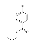 propyl 6-chloropyridazine-3-carboxylate结构式