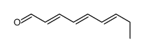 (2E,4Z,6Z)-nona-2,4,6-trienal结构式