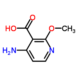 4-Amino-2-methoxynicotinic acid Structure