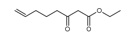 ethyl 3-oxo-7-octenoate结构式