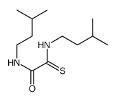 N-(3-methylbutyl)-2-(3-methylbutylamino)-2-sulfanylideneacetamide Structure