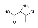 (2S)-2-amino-3-chlorobut-3-enoic acid Structure