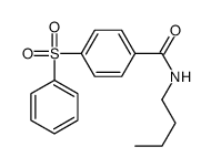 4-(benzenesulfonyl)-N-butylbenzamide Structure