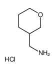 (四氢-2H-吡喃-3-基)甲胺盐酸盐结构式