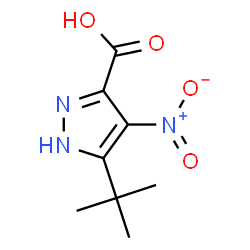 3-tert-butyl-4-nitro-1H-pyrazole-5-carboxylic acid picture