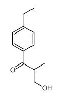 1-(4-ethylphenyl)-3-hydroxy-2-methylpropan-1-one Structure