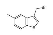 3-(bromomethyl)-5-methyl-1-benzothiophene Structure