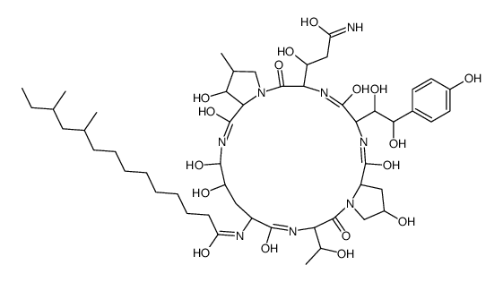 pneumocandin A(0) structure