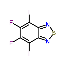 5,6-difluoro-4,7-diiodobenzo[c][1,2,5]thiadiazole picture