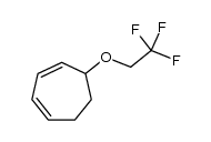 2,4-cycloheptadienyl trifluoroethyl ether结构式