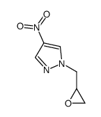 4-nitro-1-(oxiran-2-ylmethyl)-1H-pyrazole结构式