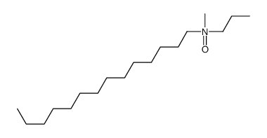 N-methyl-N-propyltetradecan-1-amine oxide Structure