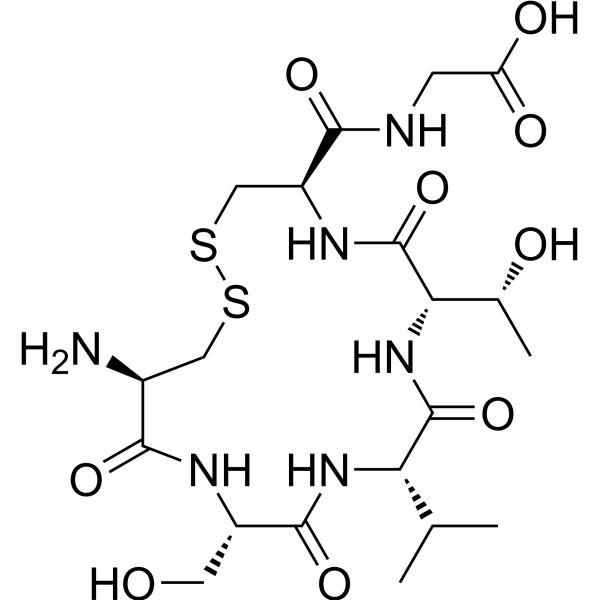 Thrombospondin (TSP-1)-derived CD36 binding motif结构式