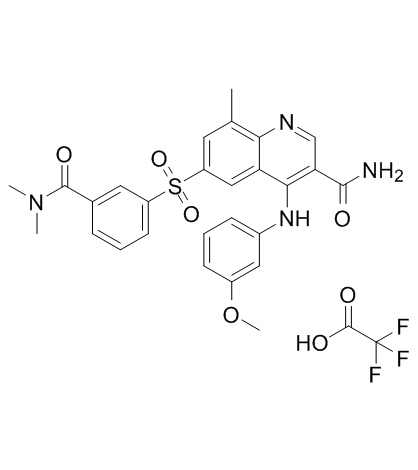 GSK256066 (2,2,2-trifluoroacetic acid) Structure