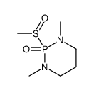 1,3-dimethyl-2-methylsulfinyl-1,3,2λ5-diazaphosphinane 2-oxide Structure