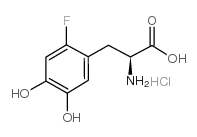 2-fluoro-5-hydroxy-l-tyrosine hydrochloride结构式