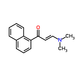 (2E)-3-(Dimethylamino)-1-(1-naphthyl)-2-propen-1-one Structure