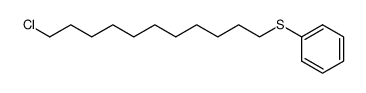 1-chloro-11-(phenylthio)undecane Structure