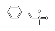 (E)-(2-(Methylsulfonyl)ethenyl)benzene结构式