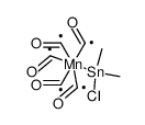 dimethyl chloro (pentacarbonyl manganato) tin结构式