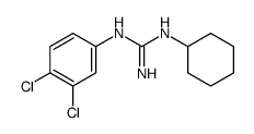 2-cyclohexyl-1-(3,4-dichlorophenyl)guanidine Structure