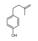 4-(3-methylbut-3-enyl)phenol结构式