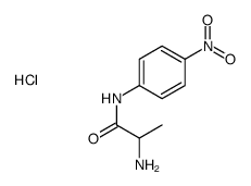 H-D-ALA-PNA . HCL Structure