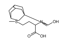 2-[(1-ADAMANTYLCARBONYL)AMINO]-4-(METHYLTHIO)BUTANOIC ACID structure