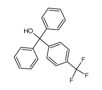 α-[4-(Trifluoromethyl)phenyl]benzhydryl alcohol Structure