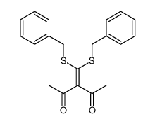 3-(bis(methylthio)methylene)pentane-2,4-dione结构式